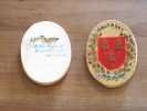 Ecusson en bois avec épingle